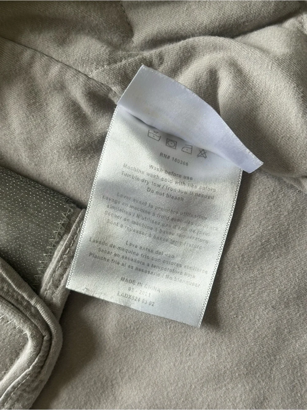 Dreamland Baby Weighted Sleepsack Moon Grey S (0-5 months)